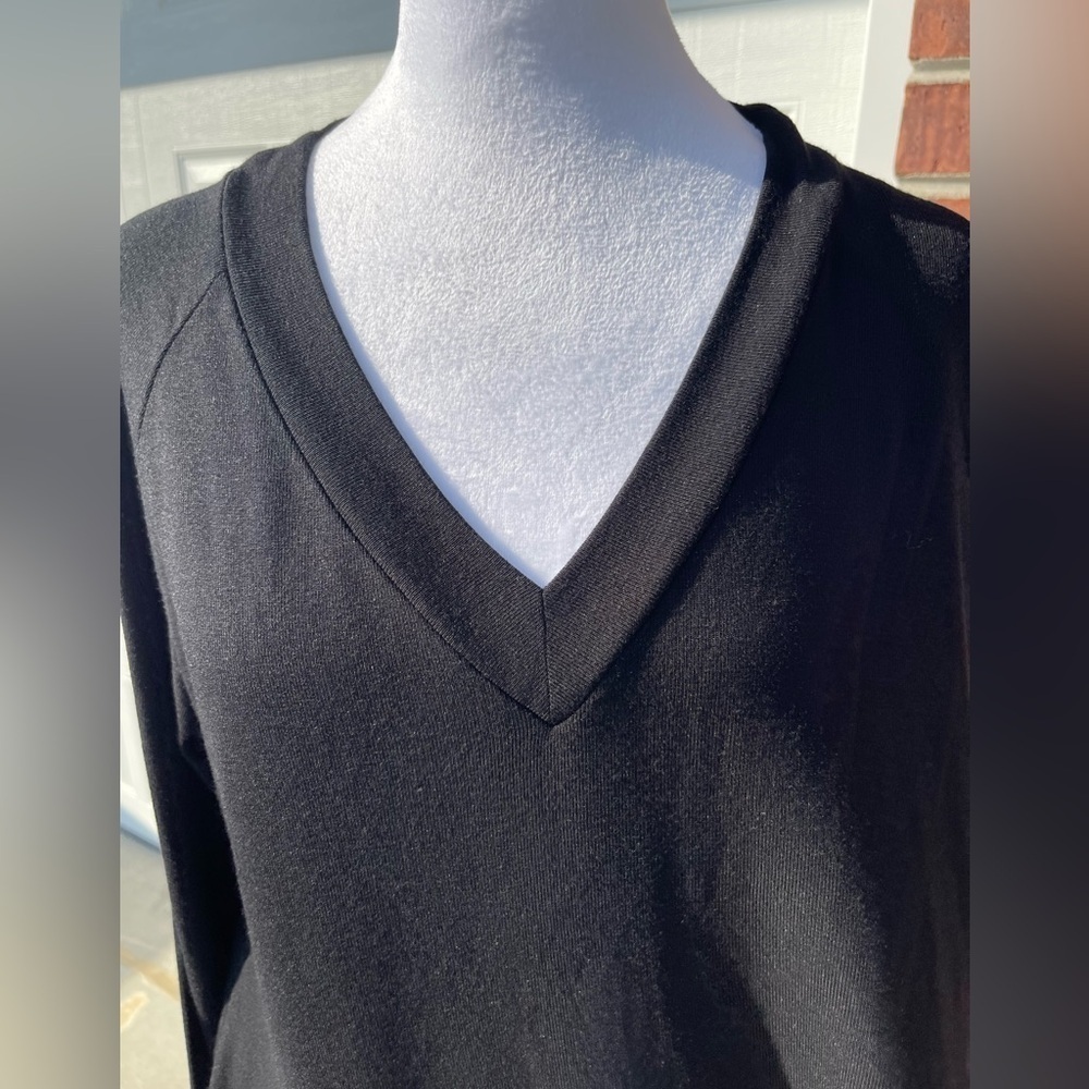 Soft Surroundings Solid Black Madeline Tunic Size… - image 5